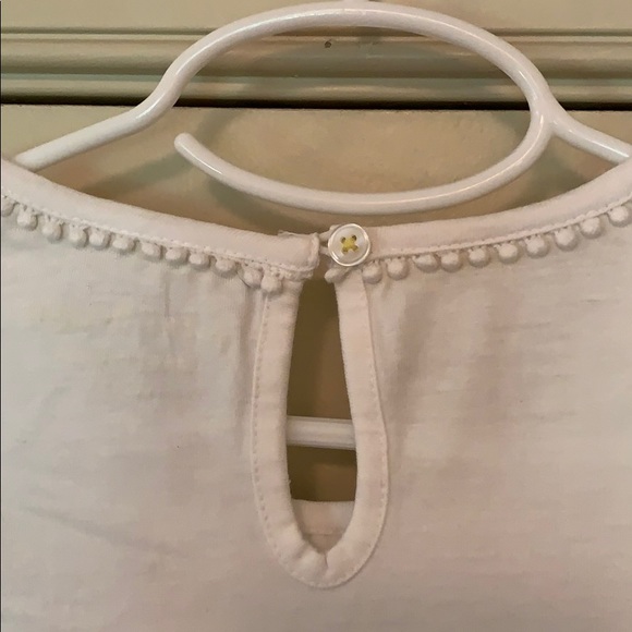 🔥🔥SALE🔥🔥 Mini Boden sleeveless peplum shirt, 11-12, NWOT - Picture 4 of 5